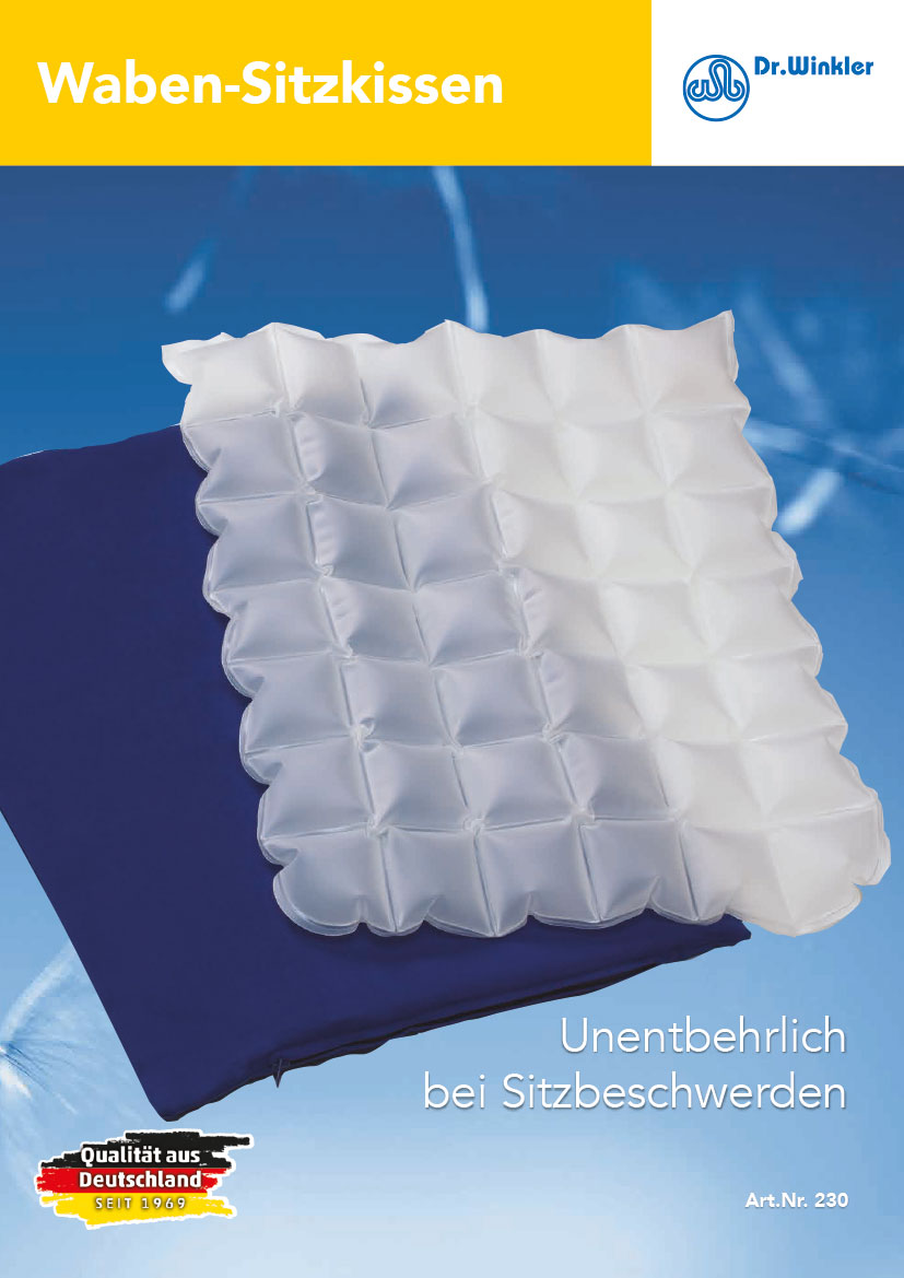 Dr. Winkler Waben-Sitzkissen – 42 Luftkammern für balanciertes Sitzen – Bild 2